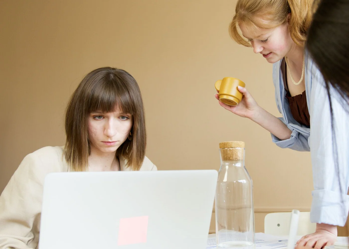 Modern Well Woman editor reviewing health research notes
